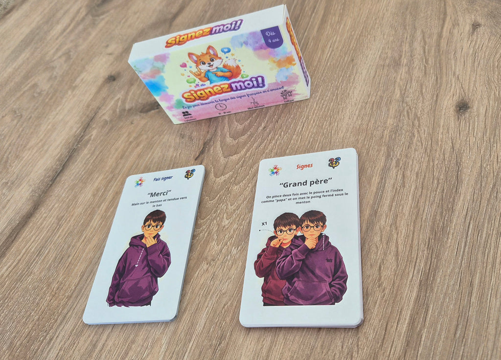 Jeu de carte Signez moi !