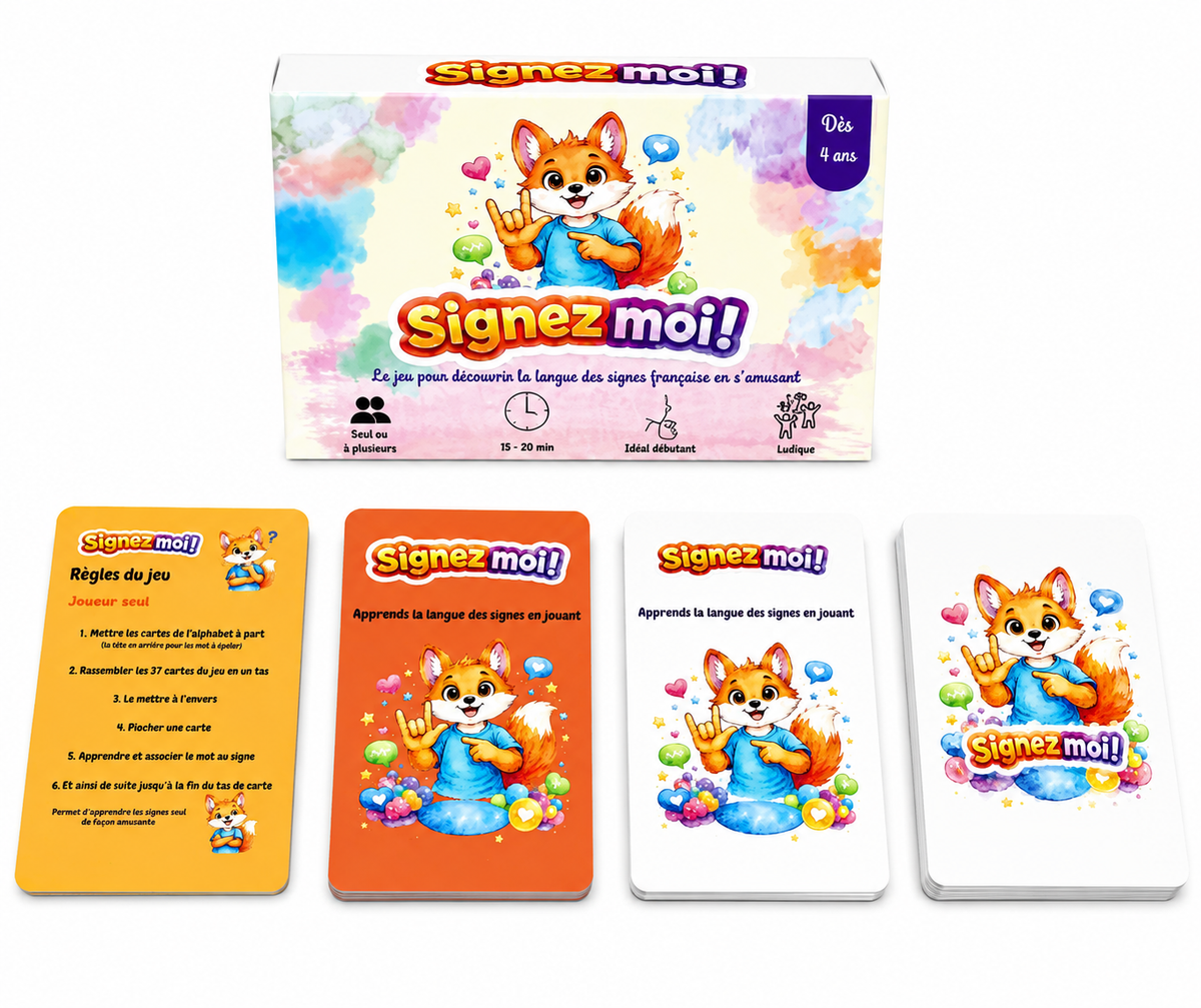 Jeu de carte Signez moi !